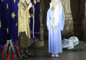 Jasełka w wykonaniu uczniów IIIB