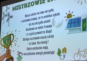 Mistrzowie Energii w SP nr 1