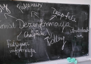 Lekcja o dezinformacji w klasach 6 - 8