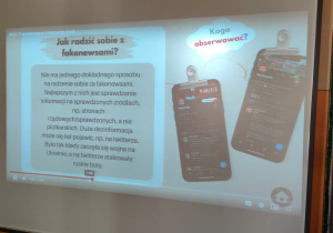 Lekcja o dezinformacji w klasach 6 - 8