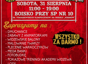 Piknik rodzinny- pożegnanie wakacji z widzewskim charakterem