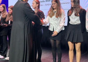 Uczniowie JEDYNKI na gali wręczenia Nagrody Papieża Franciszka