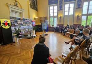 Przedstawiciele szkoły podczas konferencji oświatowej pt. "Technologia jest dla ludzi, a nie ludzie dla technologii"