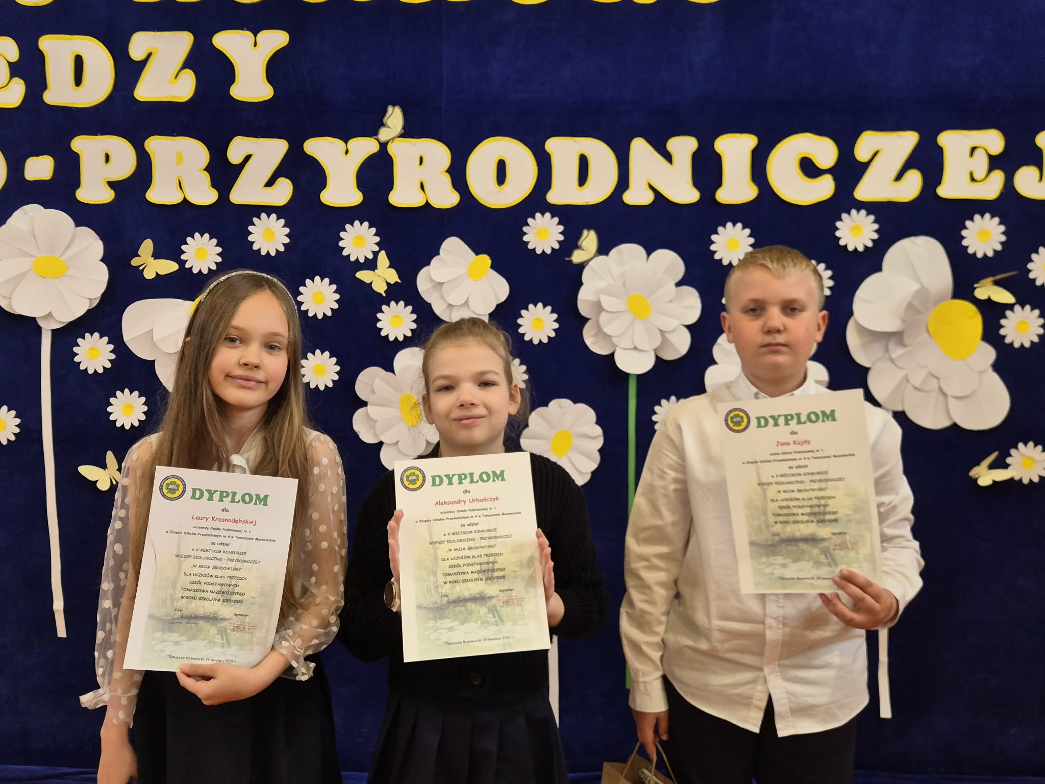 Uczniowie klas III
