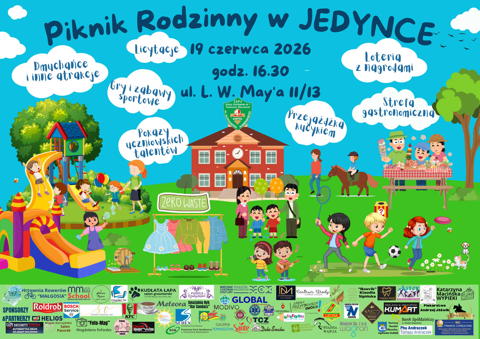 Plakat na piknik