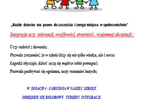 klasa integracyjna wydarzenia rok szkolny 2016/2017