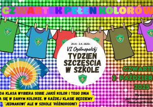 Tydzień budowania relacji - Tydzień Szczęścia w szkole