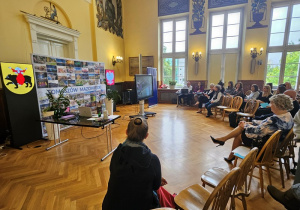 Przedstawiciele szkoły podczas konferencji oświatowej pt. "Technologia jest dla ludzi, a nie ludzie dla technologii"