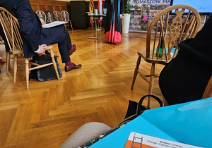 Przedstawiciele szkoły podczas konferencji oświatowej pt. "Technologia jest dla ludzi, a nie ludzie dla technologii"