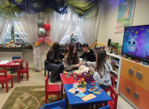 Noc Bibliotek i wolontariusze Jedynki