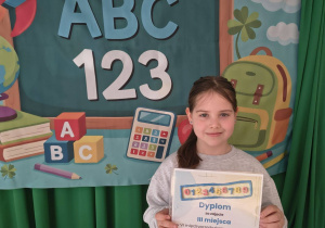 Międzyprzedszkolny konkurs "Matematyczne Łamigłówki"