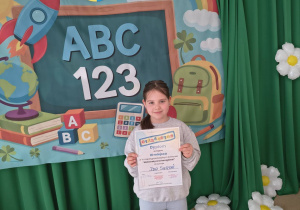 Międzyprzedszkolny konkurs "Matematyczne Łamigłówki"