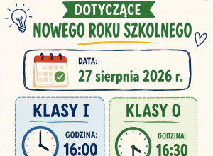 Spotkanie organizacyjne dla przyszłych klas 0 i 1